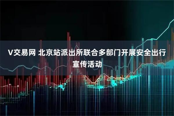 V交易网 北京站派出所联合多部门开展安全出行宣传活动
